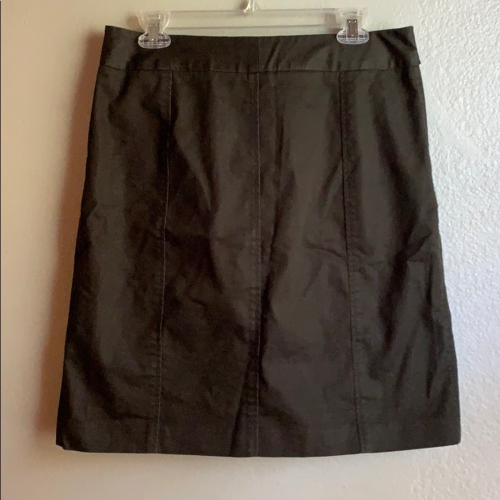 Army Green Work Skirt
